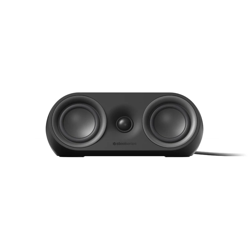 SteelSeries Arena 9 5.1 kanalų garsiakalbių sistema su belaidžiu žemų dažnių garsiakalbiu, Bluetooth 5.0, RGB apšvietimu, juoda
