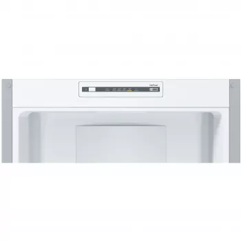Bosch KGN36NLEA Serie 2 šaldytuvas su šaldikliu, nerūdijančio plieno išvaizda, 308 L bendras naudingas tūris, energijos klasė E