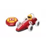 BRIO RC Rennwagen su nuotolinio valdymo pulteliu, raudona/balta
