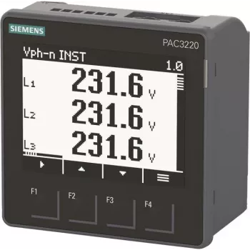 Siemens SENTRON 7KM3220-0BA01-1DA0 PAC3220 Energijos stebėjimo įrenginys