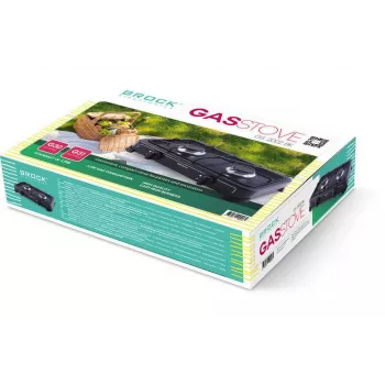 Brock GS 2002 BK nešiojama dujinė viryklė – juoda