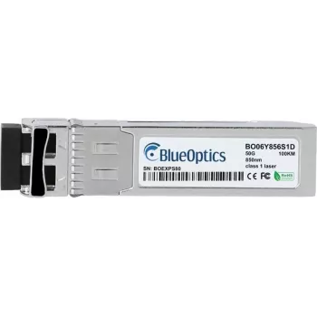 BlueOptics SFP-50G-SR-S suderinamas SFP56 siųstuvas-imtuvas, LC Duplex, 50GBASE-SR, daugiamodis pluoštas, 850 nm, 100 m, 0-70 °C, DDM