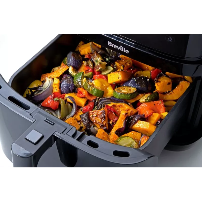 Breville VDF133X Aliejaus nenaudojantis garų gruzdintuvas, 7L, 1700W, juoda/sidabrinė