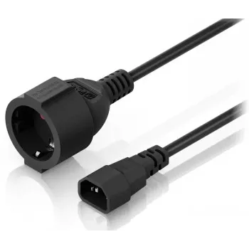Ubiquiti C14 Type F Schuko Adapter Cable 0,3m Black