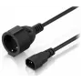 Ubiquiti C14 Type F Schuko Adapter Cable 0,3m Black