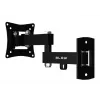 BLOW TV sieninis laikiklis 10-27 inch juodas fiksuotas 15kg VESA 75x75 100x100