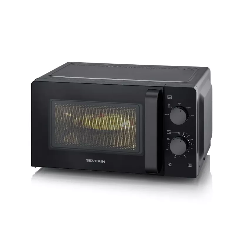 SEVERIN MW 7580 Solo mikrobangų krosnelė 20 L 700 W balta