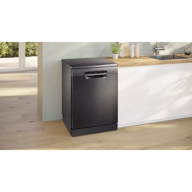Bosch SMS4ENC06E Laisvai pastatoma indaplovė, 13 komplektų, 44 dB, sidabrinė Inox