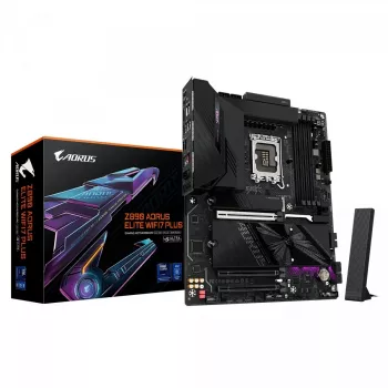 GIGABYTE Z890 AORUS ELITE WIFI7 PLUS Motininė plokštė LGA1851 DDR5 ATX