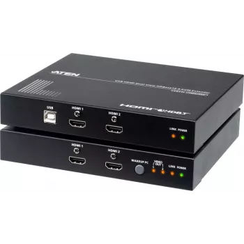 ATEN CE824 USB-HDMI Dual-View HDBaseT 2.0 KVM Extender