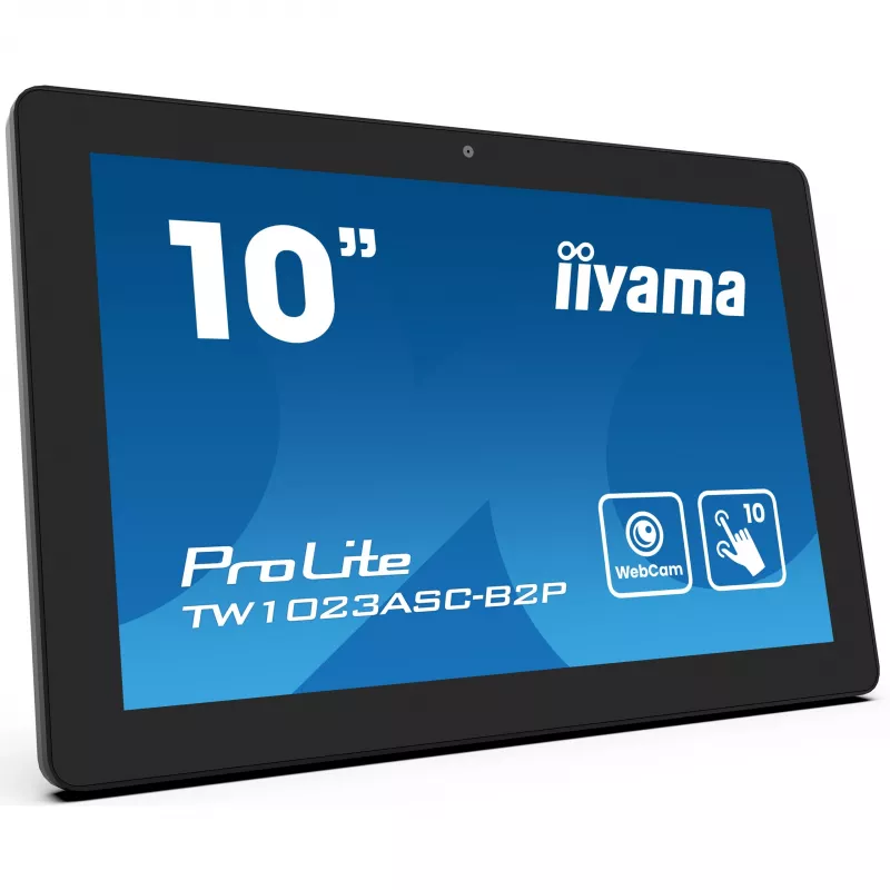 IIYAMA TW1023ASC-B2P 10.1 colio Android planšetinis kompiuteris su PoE lietimui jautriu monitoriumi