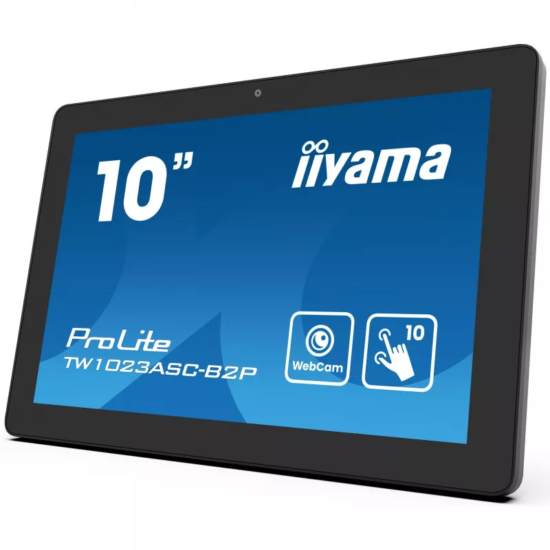 IIYAMA TW1023ASC-B2P 10.1 colio Android planšetinis kompiuteris su PoE lietimui jautriu monitoriumi