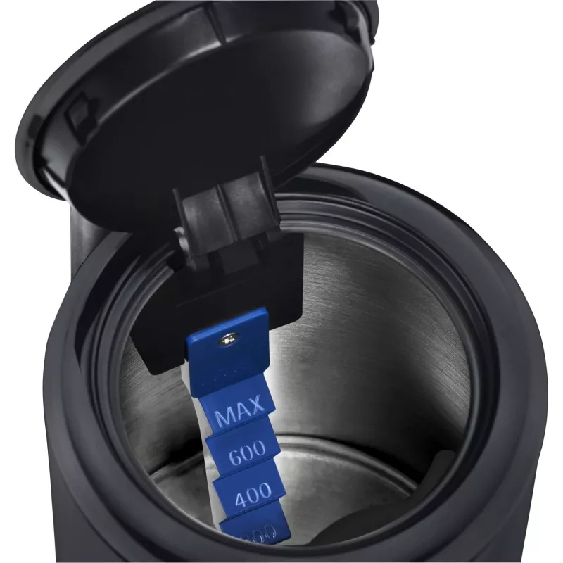 WMF KÜCHENminis elektrinis virdulys 0,8 L, 1800 W, nerūdijantis plienas, juodas