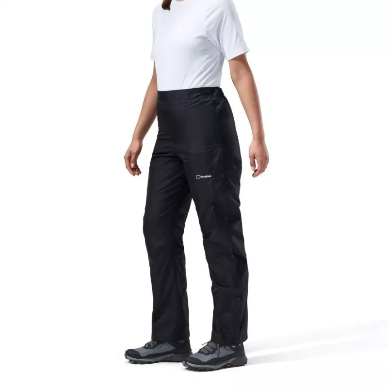 BERGHAUS Women's Deluge 2.0 Waterproof Over-Trousers, Size S, Black