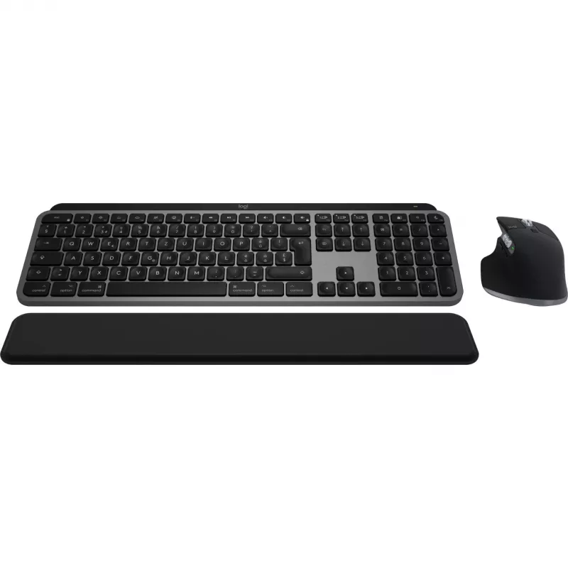 Logitech MX Keys S Combo for Mac - Space Grey - Swiss Layout