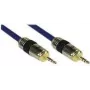 INLINE Kindermann Audio Cable - Stereo Mini-Jack Male to Stereo Mini-Jack Male - 5 m - Shielded (K-99955P)