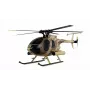 Sraigtasparnis Amewi AFX MD500E Military Brushless 4-Channel RC Helicopter RTF