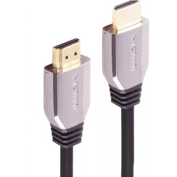 ShiverPeaks Ultra HDMI 2.1 Laidas 10K 1,5m Metalinė Jungtis Juoda