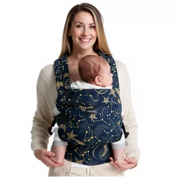 MOMCOZY BC001 Nešiojimo kūdikio nešynė Naujagimiams ir Mažiems Vaikams Medvilninė Žvaigždėta Naktis