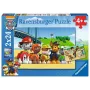 Ravensburger Dėlionė 2x24 Detalės Komanda Paw Patrol