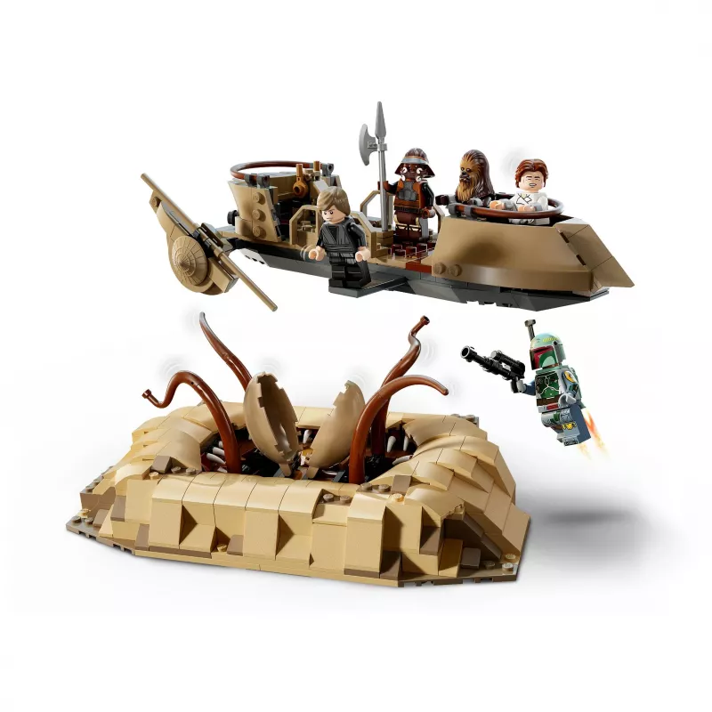 LEGO Star Wars 75396 Pustynny Skiff & Sarlacc Pit