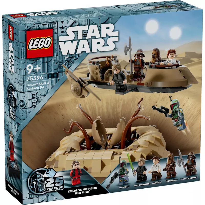 LEGO Star Wars 75396 Pustynny Skiff & Sarlacc Pit