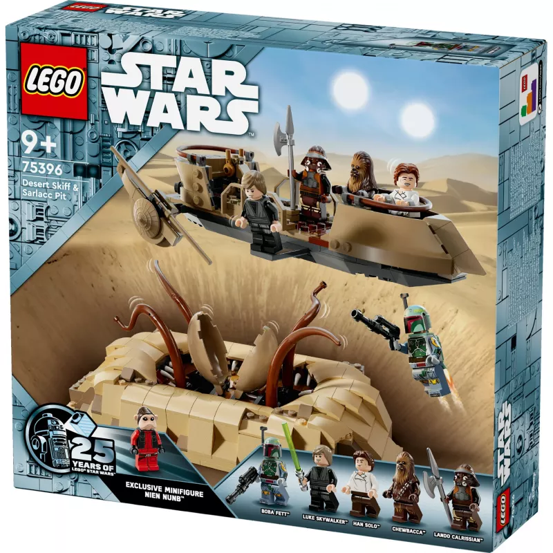 LEGO Star Wars 75396 Pustynny Skiff & Sarlacc Pit