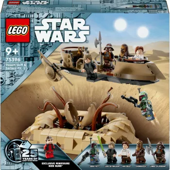 LEGO Star Wars 75396 Pustynny Skiff & Sarlacc Pit