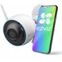 EZVIZ H3 3K 5MP lauko IP kamera su naktiniu matymu, Wi-Fi, balta