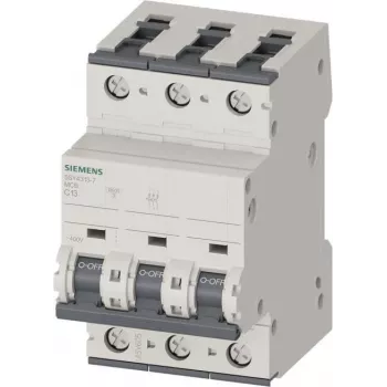 Siemens SENTRON 5SY4313-7 Miniatiūrinis automatinis jungiklis MCB C13A 3 polių 10kA