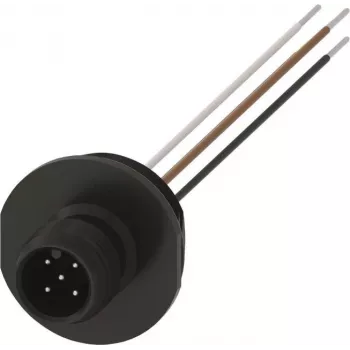 Siemens 3SY3128 Jungtis padėties jungikliams, 5 polių, varžtiniai gnybtai, IP65, juoda/pilka