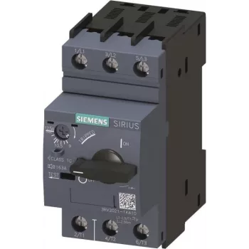 Siemens SIRIUS 3RV2 variklio apsauginis jungiklis 9-12,5A 3RV2021-1KA10