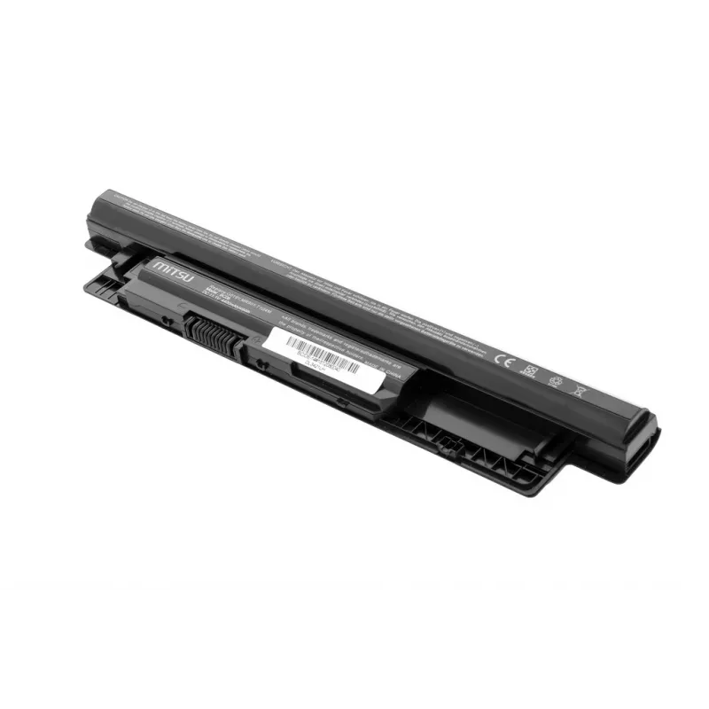 MITSU baterija, skirta Dell Inspiron 14, 15, 17, 4400 mAh (49 Wh), 10,8 - 11,1 V, juoda