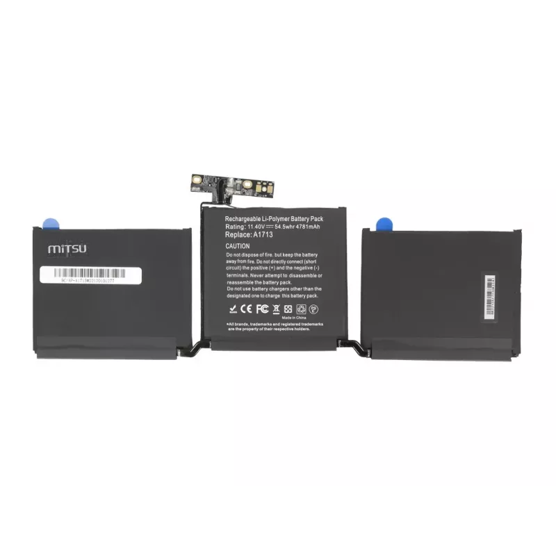 MITSU Battery Apple MacBook Air A1713 PRO13 A1708