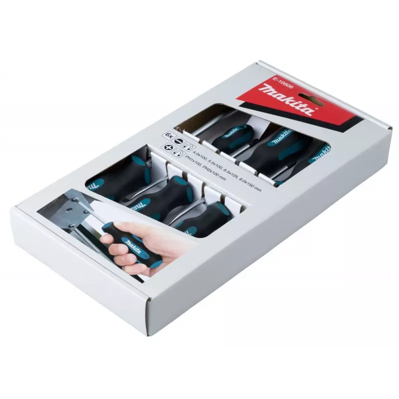 Makita E-10506 atsuktuvų rinkinys, 6 vnt.