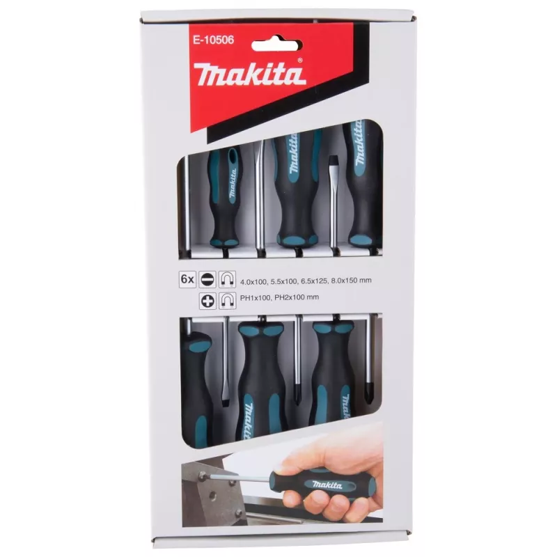 Makita E-10506 atsuktuvų rinkinys, 6 vnt.