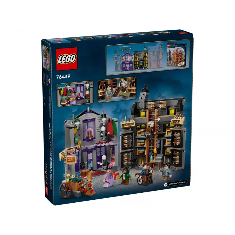 LEGO Harry Potter 76439 Ollivanders & Madam Malkin's Robes Building Toy Set (744 Pieces)