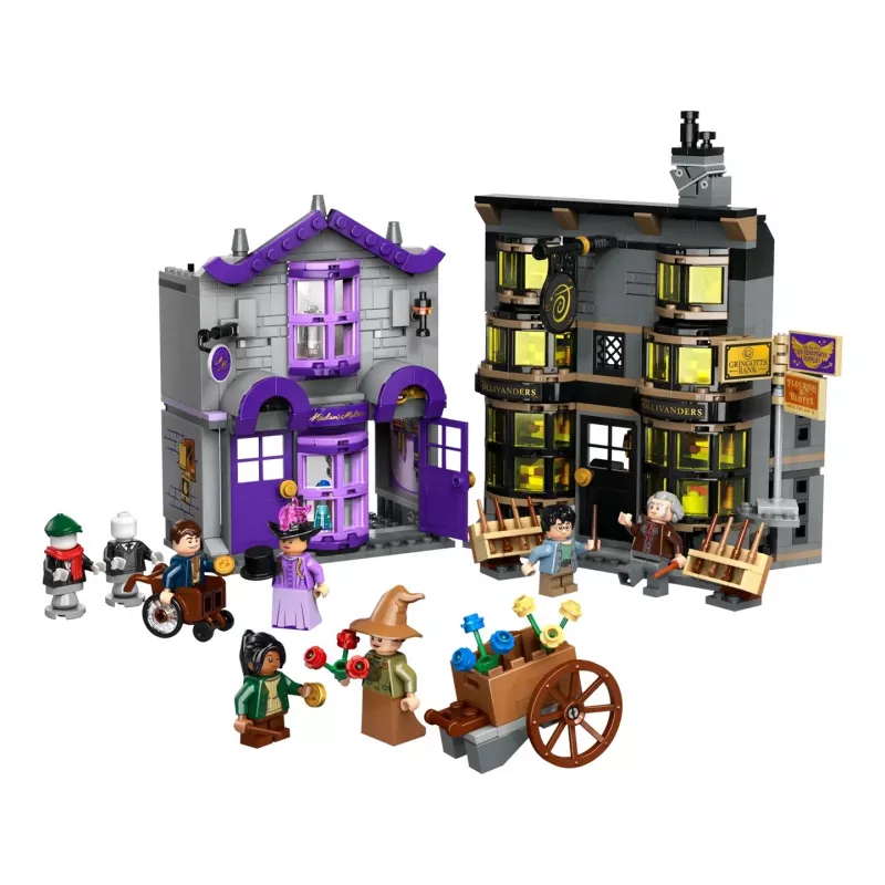 LEGO Harry Potter 76439 Ollivanders & Madam Malkin's Robes Building Toy Set (744 Pieces)