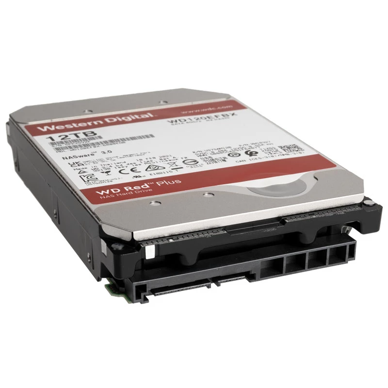 Western Digital WD Red Plus 12TB 3,5 colio SATA III 7200RPM 256MB NAS kietasis diskas WD120EFBX