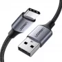 UGREEN USB-C to USB-A laidas 1m Juodas