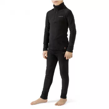 VIKING Arctis Set Polartec vaikiški termo apatiniai, dydis 114-116 cm, juodi