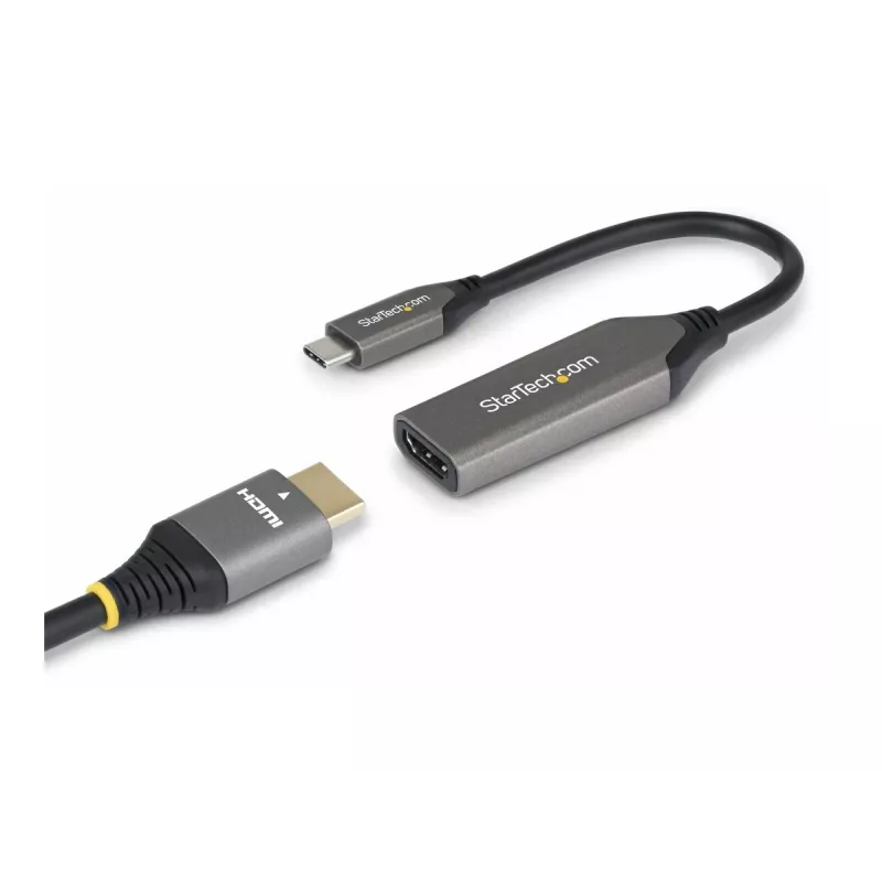 StarTech.com USB-C į HDMI adapterio laidas - 24-pin USB-C Kištukas į HDMI Kištuką - 2 m (6.5 ft) - 4K 60Hz - Juoda
