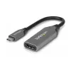 StarTech.com USB-C į HDMI adapterio laidas - 24-pin USB-C Kištukas į HDMI Kištuką - 2 m (6.5 ft) - 4K 60Hz - Juoda