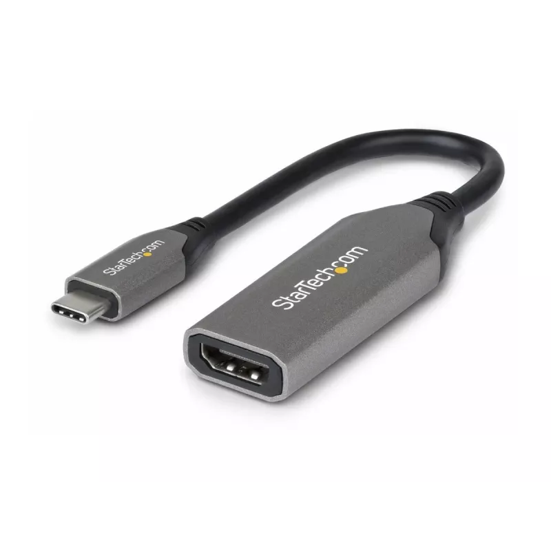 StarTech.com USB-C į HDMI adapterio laidas - 24-pin USB-C Kištukas į HDMI Kištuką - 2 m (6.5 ft) - 4K 60Hz - Juoda