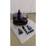 BISSELL SpotClean C9 Pro nešiojamas kilimų ir apmušalų valiklis - titano/raudonos spalvos