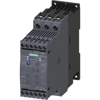 Siemens SIRIUS 3RW4028-1BB14 Minkštasis paleidiklis, 38A, 230V AC/DC, 18,5kW, trifazis