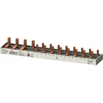 SIEMENS 5ST3783-0 SENTRON šukinis šyninis tiltelis 10 mm², 12 TE, 1 fazė, 63 A