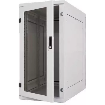 Triton RIE-27-A66-CCX-N1 19-inch Free-standing Cabinet 27U 600x600 mm IP54 Grey
