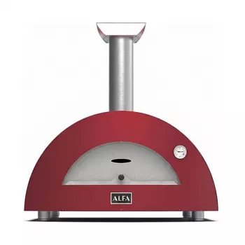 Alfa Forni Moderno 2 Pizze malkomis kūrenama picos krosnelė Antique Red