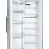 Bosch KSV33VLEP Laisvai pastatomas šaldytuvas su VitaFresh, 324L, sidabrinis